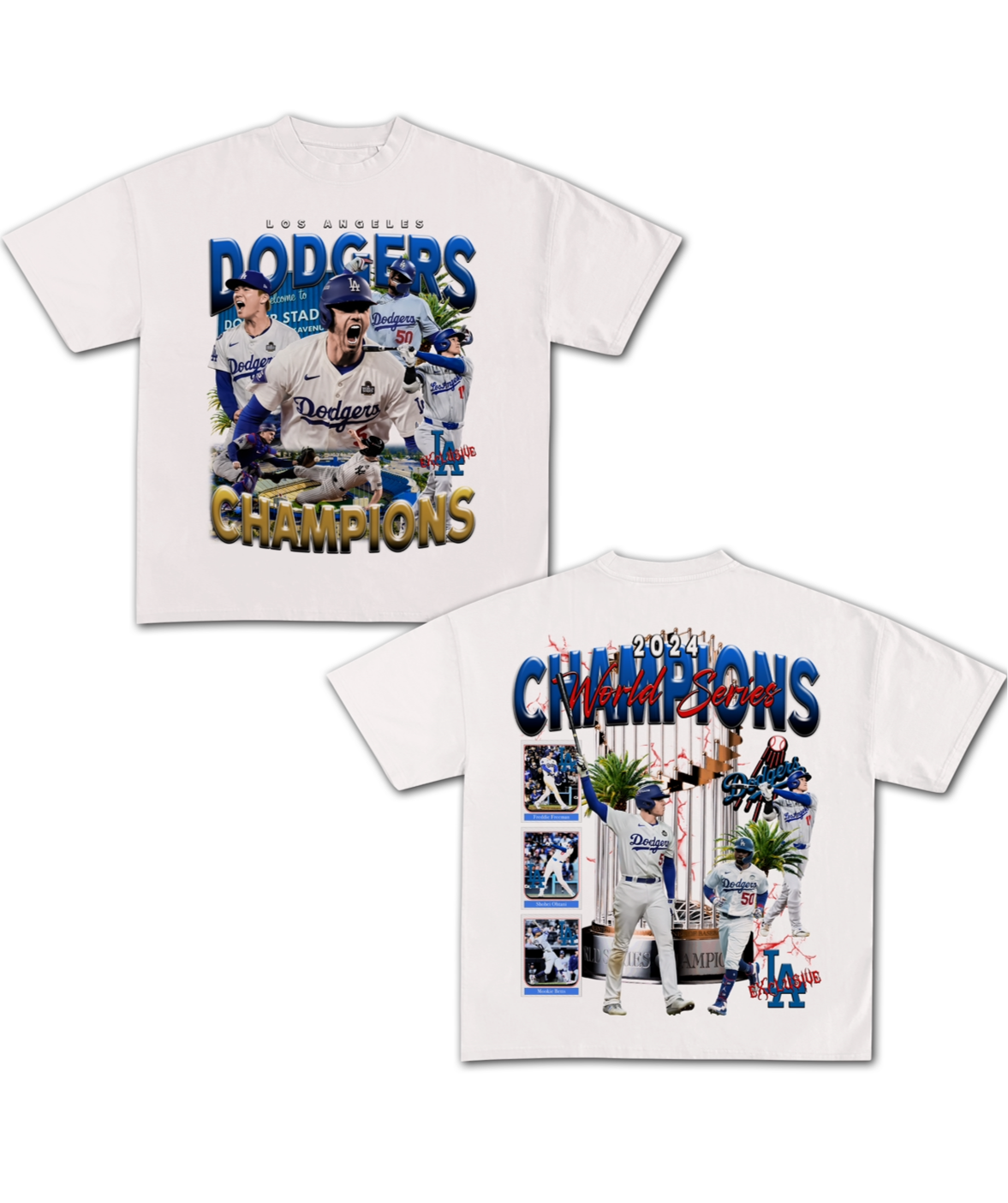 WORLD SERIES CHAMPIONS LOS ANGELES DODGERS 2024
