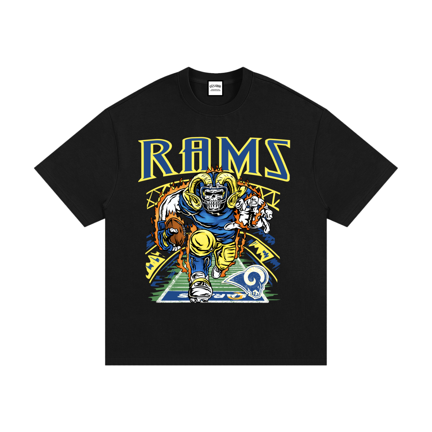 Rams Skeleton 1.0 (Hand Drawn)