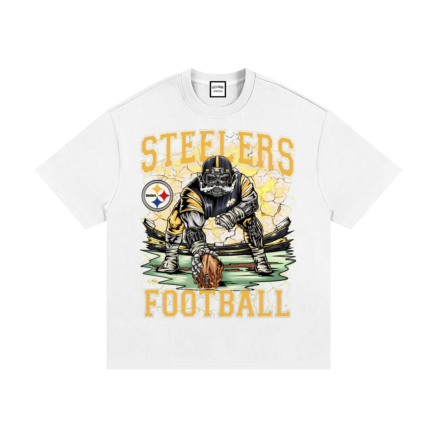 Steelers Skeleton 1.0 (Hand Drawn)