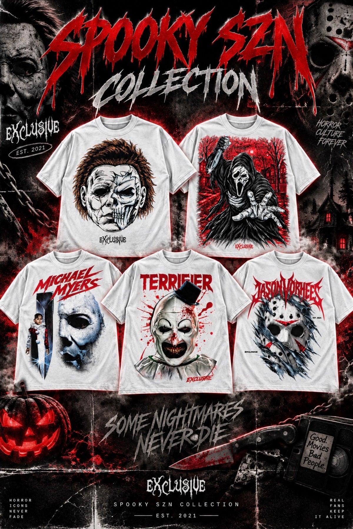 5-Pack Spooky Collection