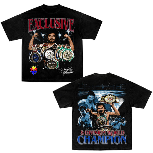 Manny Pacquiao 8 Division World Champion