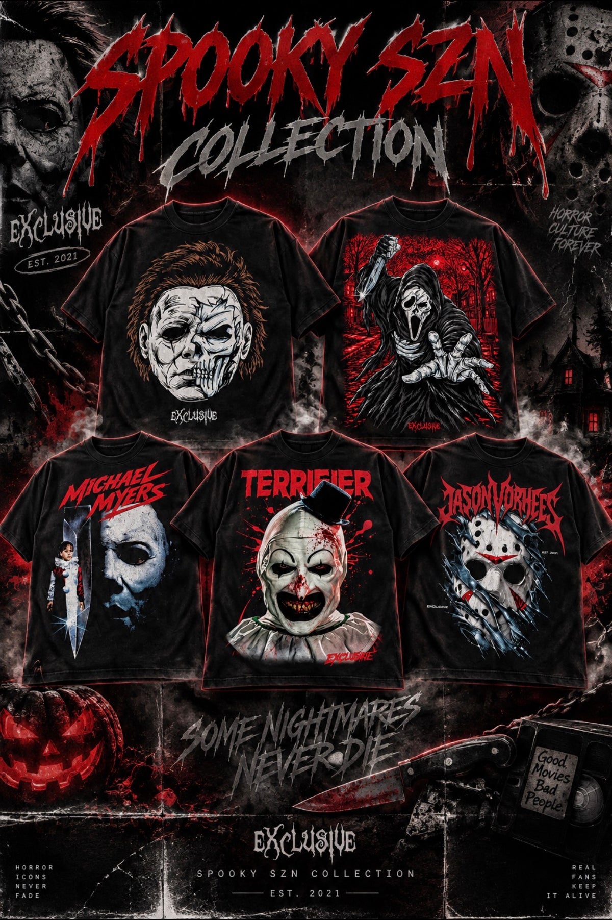 5-Pack Spooky Collection
