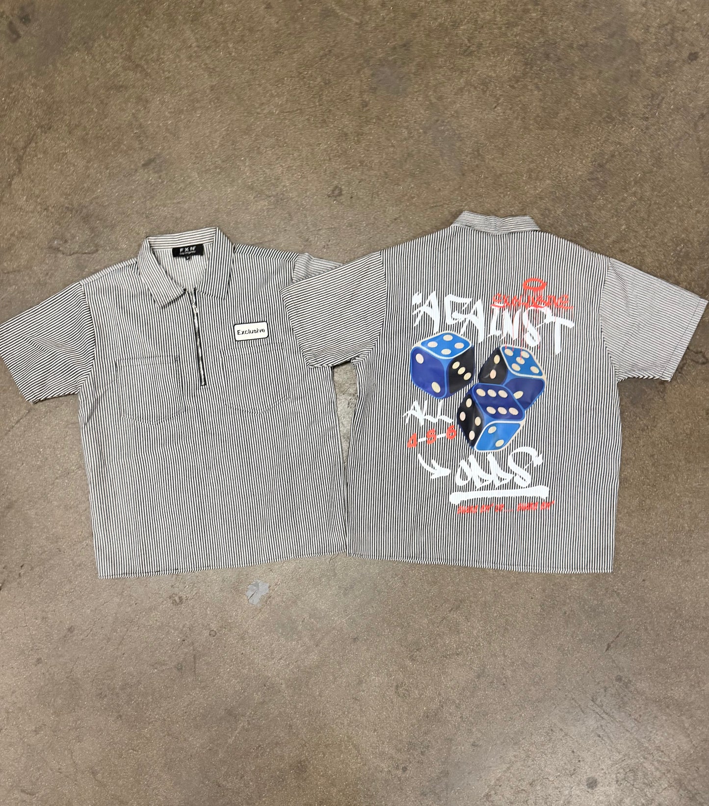 “Against All Odds” Zip Up