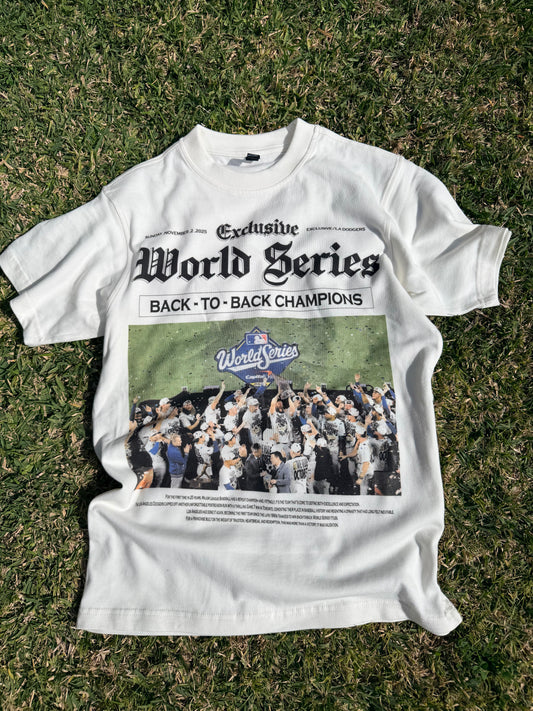 Los Angeles Dodgers Back 2 Back Champions