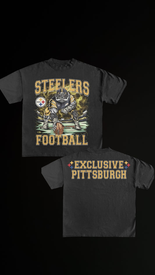 Hand Drawn Pittsburgh Steelers