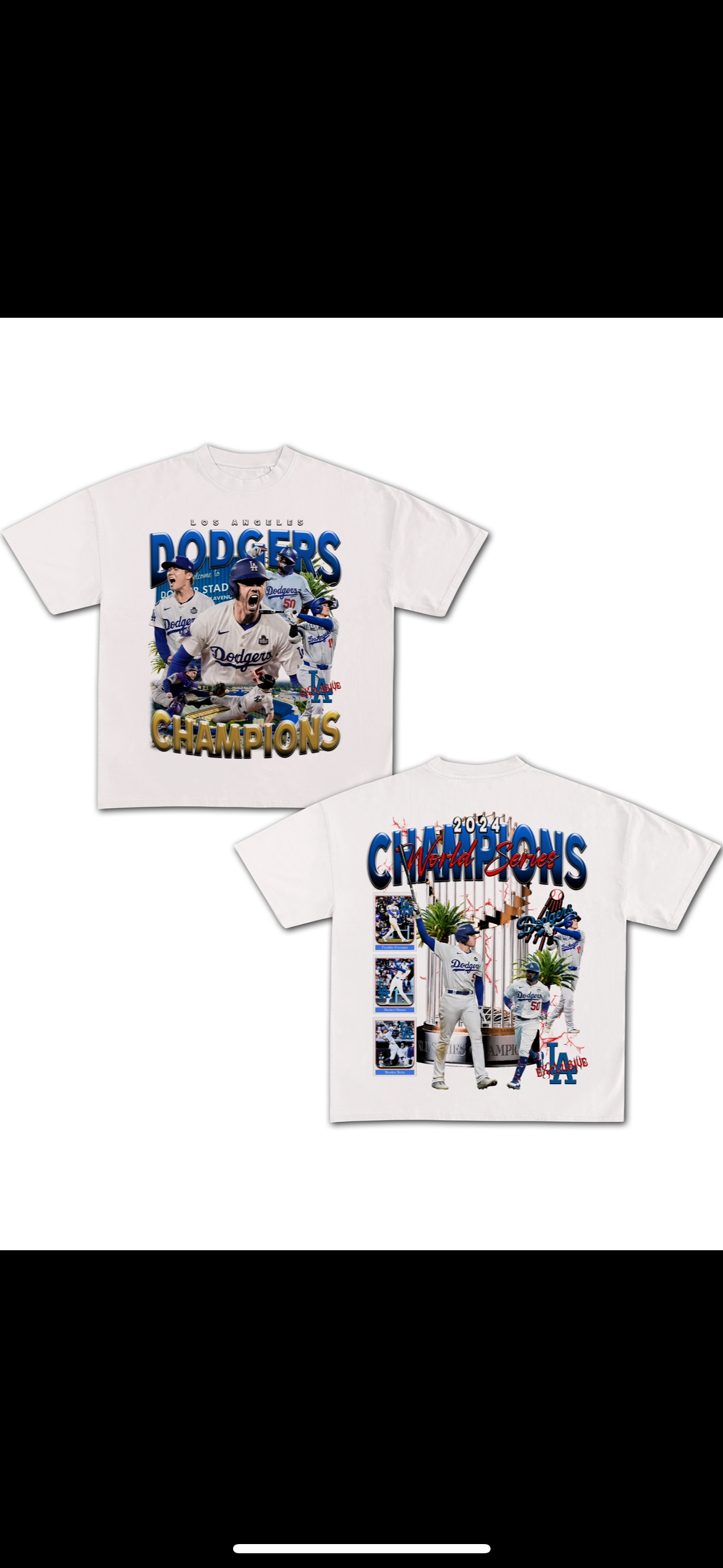 WORLD SERIES CHAMPIONS LOS ANGELES DODGERS 2024