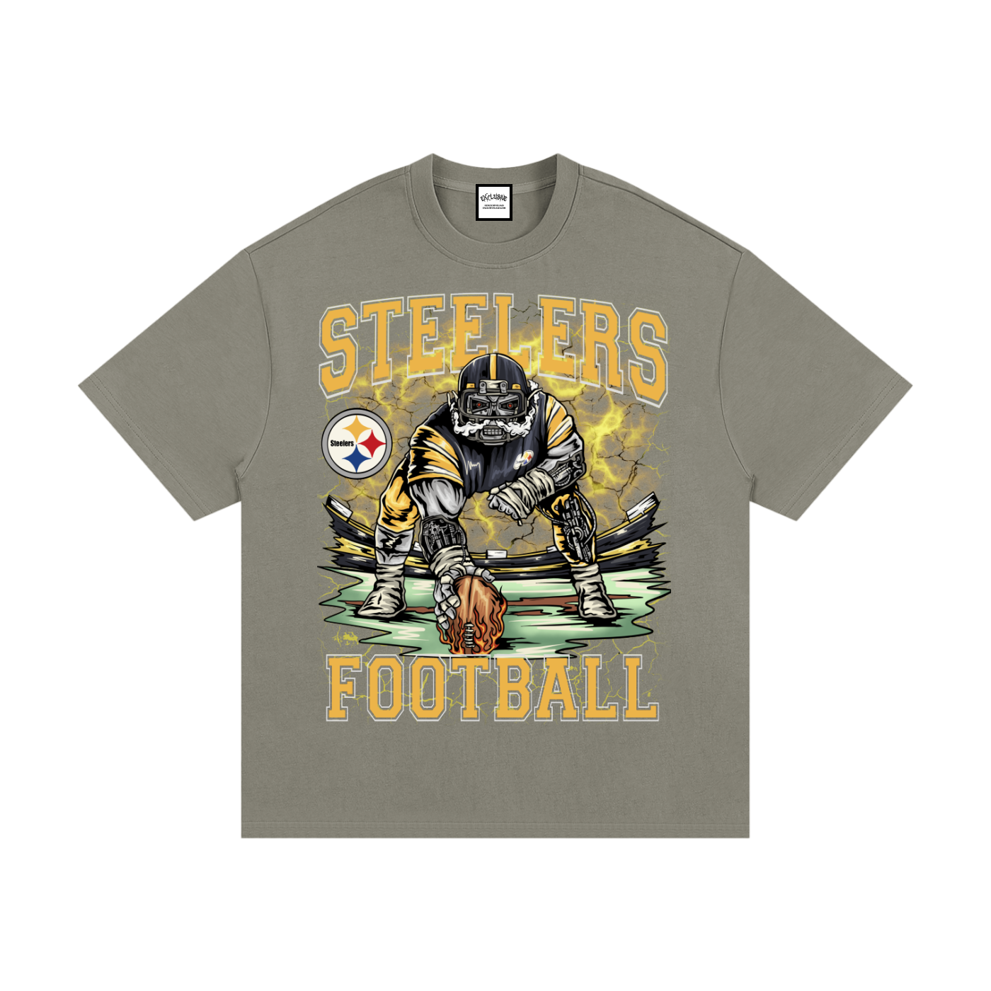 Steelers Skeleton 1.0 (Hand Drawn)